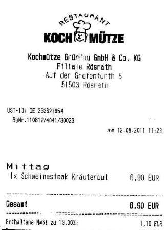 ihbh H�ffner Kochm�tze Restaurant